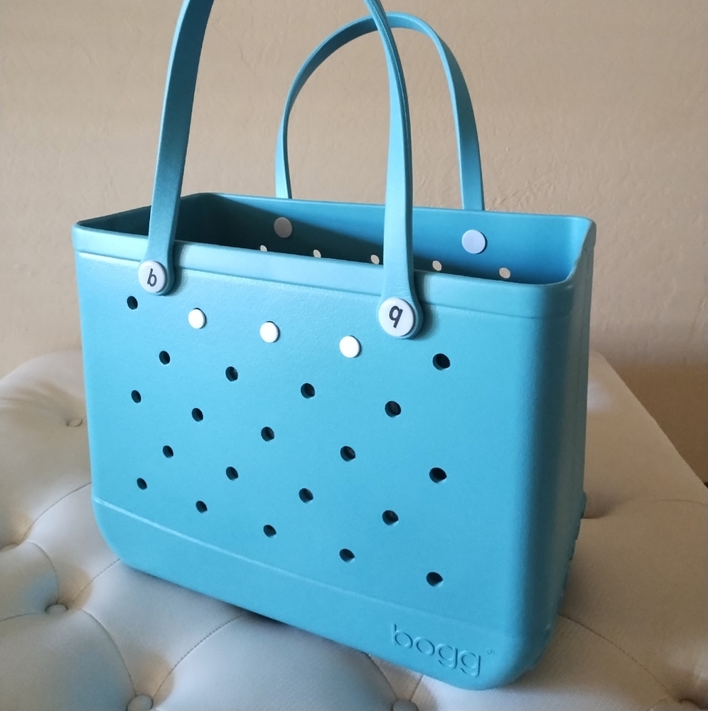 Bogg Bag Turquoise and Caicos Blue